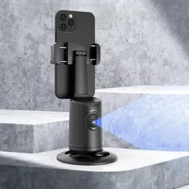 Умный акумуляторний монопод P01 с датчиком движения Аккумуляторный стабилизатор для телефона настольный смарт штатив Умный акумуляторний монопод P01 с датчиком движения Аккумуляторный стабилизатор для телефона настольный смарт штатив