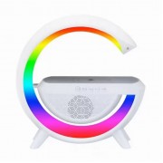 Умный светильник/ Ночник c беспроводной зарядкой для телефона/Bluetooth-колонка