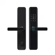 Дверний сенсорний замок з відбитком пальця,розумна біометрична дверна ручка, 4 способи відкриття