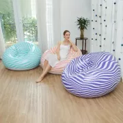 Универсальный диван в полоску - Портативный пуфик Sofa AND XL-1135