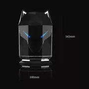 Увлажнитель воздуха портативный WOLF Air Humidifier, аромадиффузор электрический с резервуаром для эфирного масла, ультразвуковой, 650 мл