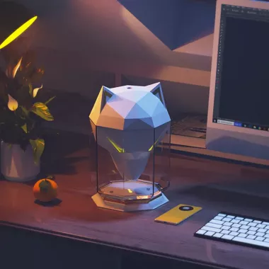 Увлажнитель воздуха портативный WOLF Air Humidifier, аромадиффузор электрический с резервуаром для эфирного масла, ультразвуковой, 650 мл Увлажнитель воздуха портативный WOLF Air Humidifier, аромадиффузор электрический с резервуаром для эфирного масла, ультразвуковой, 650 мл