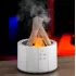 Увлажнитель воздуха с подсветкой пламени , эффект костра