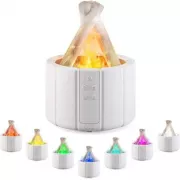 Увлажнитель воздуха с подсветкой пламени , эффект костра