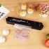 Вакууматор Vacuum Sealer вакуумний пакувальник для їжі, побутовий вакууматор чорний Вакууматор Vacuum Sealer вакуумний пакувальник для їжі, побутовий вакууматор чорний
