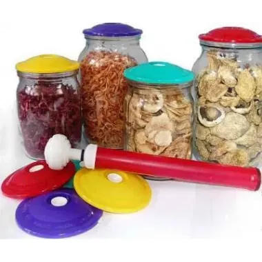 Вакуумная система консервирования 9 крышек и насос