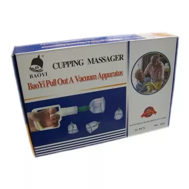 Антицелюлітні масажні вакуумні банки (24 штуки в комплекті) Антицелюлітні масажні вакуумні банки (24 штуки в комплекті)