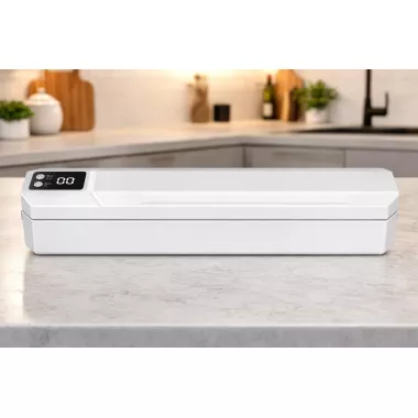 Вакуумный упаковщик пакетов Vacuum Sealer / Автоматический бытовой вакууматор с пакетами, вакуумайзер для упаковки и хранения пищи Вакуумный упаковщик пакетов Vacuum Sealer / Автоматический бытовой вакууматор с пакетами, вакуумайзер для упаковки и хранения пищи