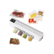 Вакуумный упаковщик пакетов Vacuum Sealer / Автоматический бытовой вакууматор с пакетами, вакуумайзер для упаковки и хранения пищи