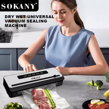 Вакуумный упаковщик Sokany SK-133076 / Упаковщик для еды Вакуумный упаковщик Sokany SK-133076 / Упаковщик для еды
