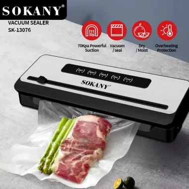 Вакуумный упаковщик Sokany SK-133076 / Упаковщик для еды Вакуумный упаковщик Sokany SK-133076 / Упаковщик для еды