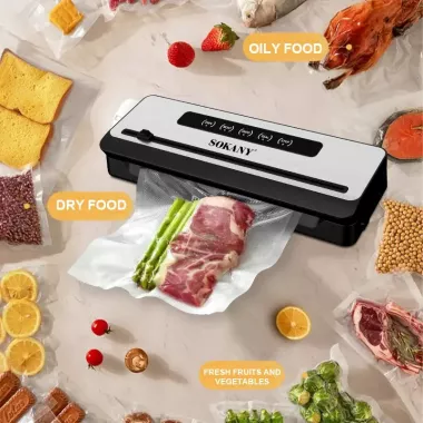 Вакуумный упаковщик Sokany SK-133076 / Упаковщик для еды Вакуумный упаковщик Sokany SK-133076 / Упаковщик для еды
