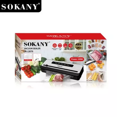 Вакуумный упаковщик Sokany SK-133076 / Упаковщик для еды Вакуумный упаковщик Sokany SK-133076 / Упаковщик для еды