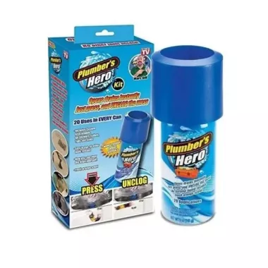 Вантуз Plumber Hero ART-0247 набор для прочистки унитаза и канализационных труб Вантуз Plumber Hero ART-0247 набор для прочистки унитаза и канализационных труб