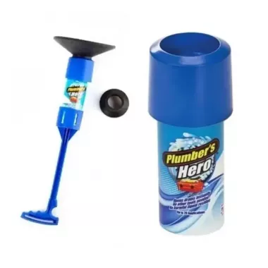 Вантуз Plumber Hero ART-0247 набор для прочистки унитаза и канализационных труб Вантуз Plumber Hero ART-0247 набор для прочистки унитаза и канализационных труб