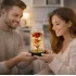 Вечная роза в колбе с подсветкой 21 см, на батарейках RED GOLD Вечная роза в колбе с подсветкой 21 см, на батарейках RED GOLD