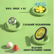 Велобег с дельфином, складной беговел от 2 до 5 лет, надувные колеса 12
