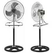 Вентилятор 3 в1 Wimpex 1807 Черно - Серебристый напольный настольный настенный охладитель с 3 скоростями
