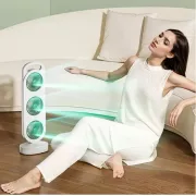 Вентилятор аккумуляторный, 1200мАч, от USB, S-31 / Мини вентилятор портативный / Настольный вентилятор