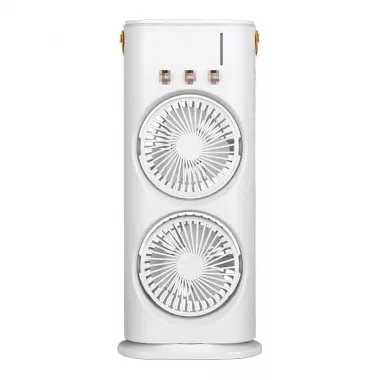 Вентилятор настольный двойной с охлаждением Double-ended Spray Fan LED-подсветка 3 скорости,распылитель водяного тумана Вентилятор настольный двойной с охлаждением Double-ended Spray Fan LED-подсветка 3 скорости,распылитель водяного тумана