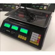 Ваги Crystal 50 kg електронні настільні ваги з калькулятором торговi