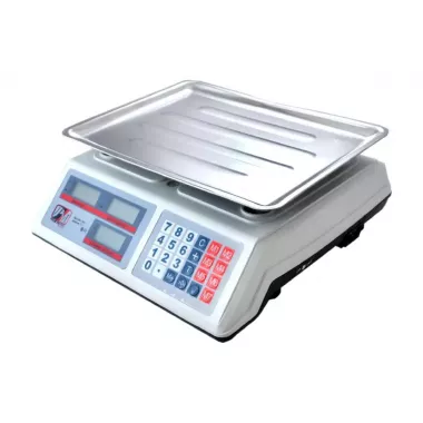 Весы торговые электронные со счетчиком цены на 50 кг. PM 5051 Promotec с аккумулятором 6 вт