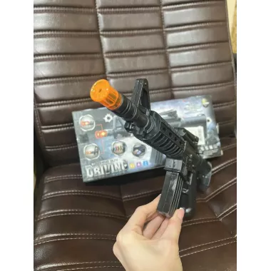 Игрушка автомат Ак-918 со световыми и звуковыми эффектами