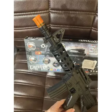 Игрушка автомат Ак-918 со световыми и звуковыми эффектами