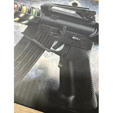 Игрушка автомат Ак-918 со световыми и звуковыми эффектами