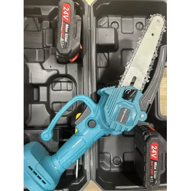 Мини пила (24В, 5,0 Ач) Веткорез компактная и лёгка цепная пила аккумуляторная Мини пила (24В, 5,0 Ач) Веткорез компактная и лёгка цепная пила аккумуляторная