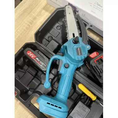 Мини пила (24В, 5,0 Ач) Веткорез компактная и лёгка цепная пила аккумуляторная Мини пила (24В, 5,0 Ач) Веткорез компактная и лёгка цепная пила аккумуляторная