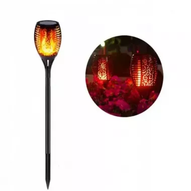 60см Водонепроницаемый садовый фонарь на солнечной батарее уличный светодиодный светильник на солнечной батарее с эффектом пламени Solar flame led light sensor activated 60см Водонепроницаемый садовый фонарь на солнечной батарее уличный светодиодный светильник на солнечной батарее с эффектом пламени Solar flame led light sensor activated