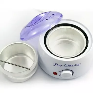 Воскоплав банковий з терморегулятором PRO-WAX 100 для воску в банці, в гранулах, в таблетках 400 мл