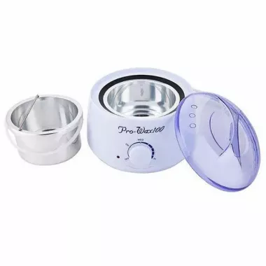 Воскоплав банковий з терморегулятором PRO-WAX 100 для воску в банці, в гранулах, в таблетках 400 мл