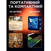 Воздуходувка 2 в 1 беспроводная электрическая для листьев, пылесборник BLOWER LY-4