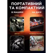 Воздуходувка 2 в 1 беспроводная электрическая для листьев, пылесборник BLOWER LY-4