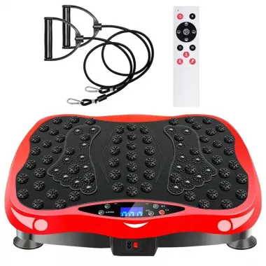 Виброплатформа для тренировок + пульт, до 120кг, от сети / Вибрационная платформа для похудения