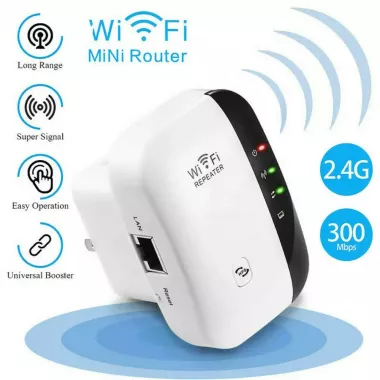 WIFI REPEATER Dynamode Усилитель сигнала, репитер. ретранслятор 300Mb Белый