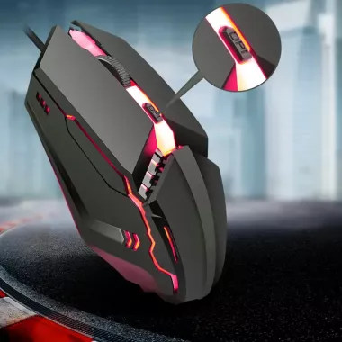 Игровой комплект клавиатура и мышь наушники коврик 4в1 Linmoni TF-400 Kit с RGB подсветкой для геймеров