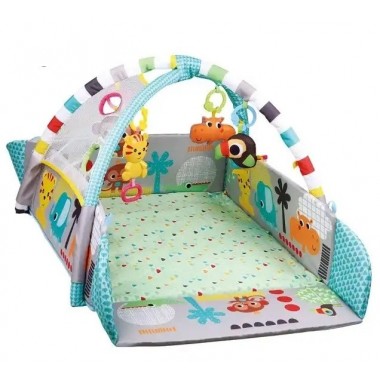 Ігровий килимок LEAN Toys 5в1 з кульками у подарунок / Килимок для розвитку X-647