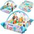 Ігровий килимок LEAN Toys 5в1 з кульками у подарунок / Килимок для розвитку X-647