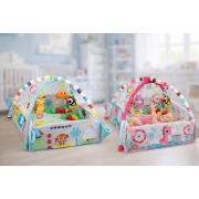 Ігровий килимок LEAN Toys 5в1 з кульками у подарунок / Килимок для розвитку X-647