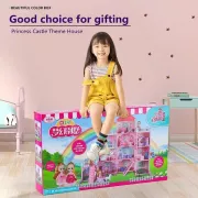 Игровой набор / Кукольный домик с мебелью и куклами Princess Home