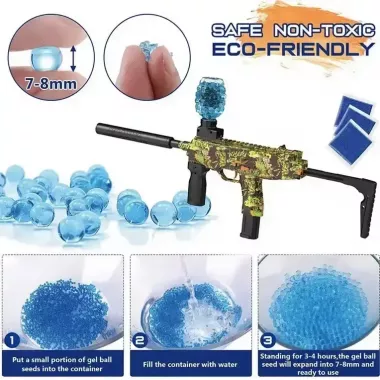 Игрушечные бластеры с шариками 25 м Оружие на гелевых пульках OldBro Пистолет-бластер для детей Игрушечные бластеры с шариками 25 м Оружие на гелевых пульках OldBro Пистолет-бластер для детей