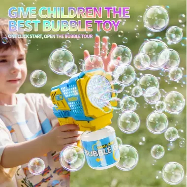 Іграшковий пістолет Бластер генератор мильних бульбашок Bubble Gun