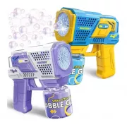 Игрушечный пистолет Бластер генератор мыльных пузырей Bubble Gun