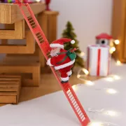 Игрушка Дед Мороз, на лестнице CX-5 музыкальная новогодняя игрушка