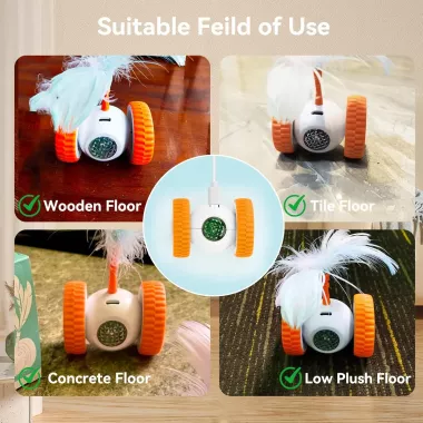 Бадминтон - мышка,игрушка для животных USB Cat teaser AND XL-1233