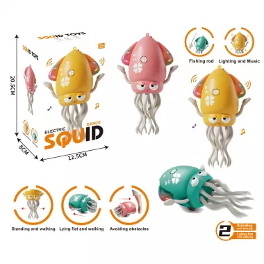 Игрушка Музыкальный танцующий осьминог