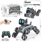 Игрушка-робот для детей, 2,4 ГГц пульт дистанционного управления, датчик жестов, трюковая автомобильная игрушка со светодиодной подсветкой